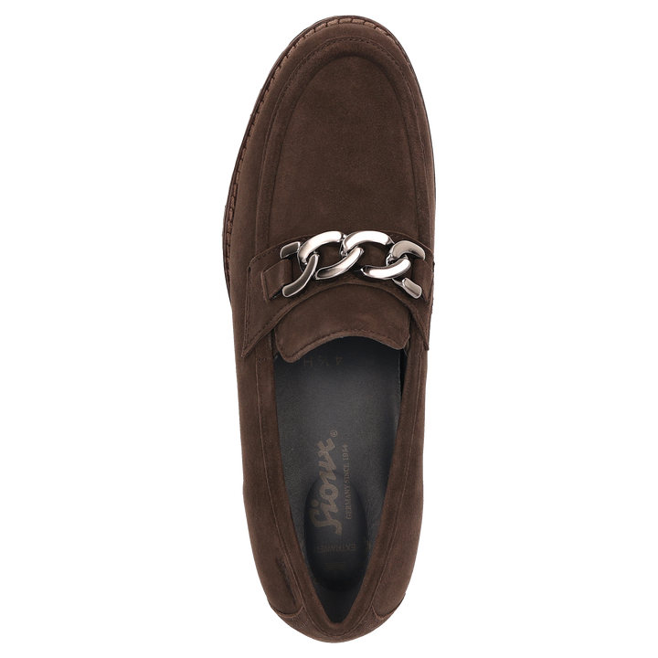 Sioux Meredith-734-H Damen in dunkelbraun – Ansicht von oben