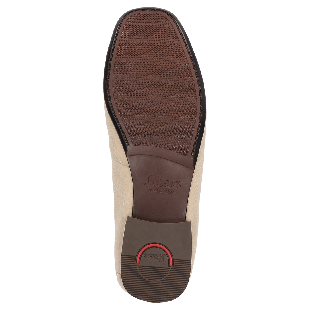 Sioux Cambria Damen in beige – Sohlenansicht
