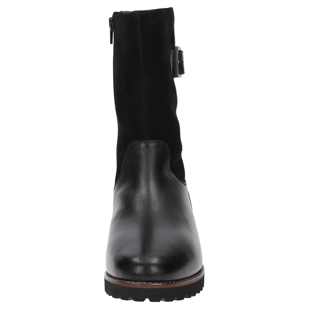 Sioux Merdit-742-TEX-LF-H Damen in schwarz – Frontalansicht