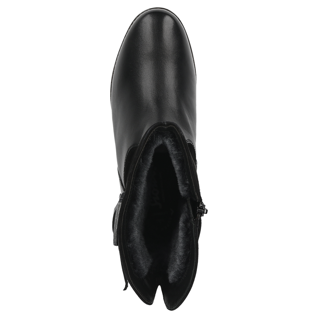 Sioux Merdit-742-TEX-LF-H Damen in schwarz – Ansicht von oben