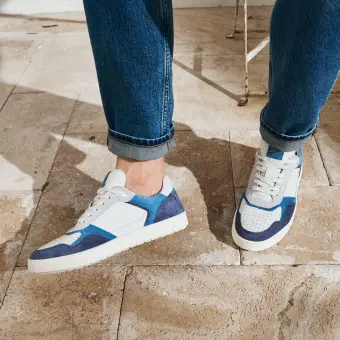 Sioux Schuhe Herren Tedroso-704 Sneaker blau 11416 für 144,95 <small>CHF</small> kaufen