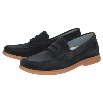 Sioux Schuhe Herren Giumelo-712-H Slipper dunkelblau 12661 für 109,95 <small>CHF</small> kaufen