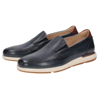 Sioux Schuhe Herren Furatino-701 Slipper dunkelblau 12810 für 159,95 <small>CHF</small> kaufen