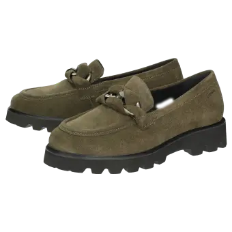 Sioux Schuhe Damen Meredira-727-H Slipper dunkelgrün 40545 für 169,95 <small>CHF</small> kaufen