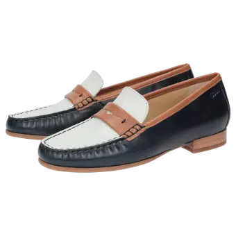 Sioux Schuhe Damen Rosikena-700 Slipper dunkelblau 41902 für 159,95 <small>CHF</small> kaufen