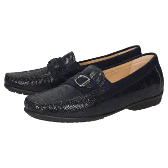 Sioux Schuhe Damen Cortizia-723-H Slipper dunkelblau 66973 für 159,95 <small>CHF</small> kaufen