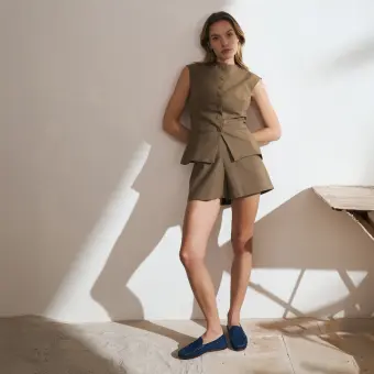 Sioux Schuhe Damen Carmona-700 Slipper dunkelblau 68660 für 139,95 <small>CHF</small> kaufen