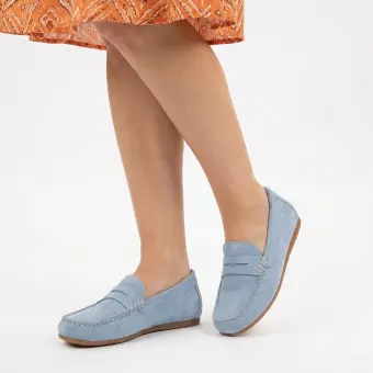 Sioux Schuhe Damen Simadesa-700 Slipper hellblau 42081 für 129,95 <small>CHF</small> kaufen